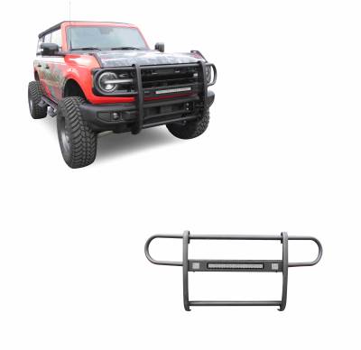 Beacon Grille Guard-Black-2021-2024 Ford Bronco|Black Horse Off Road