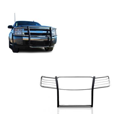 Grille Guard-Stainless Steel-2007-2013 Chevrolet Silverado 1500|Black Horse Off Road