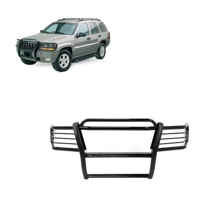 Grille Guard-Black-1999-2004 Jeep Grand Cherokee|Black Horse Off Road