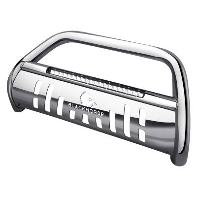 Beacon Bull Bar-Stainless Steel-Ford F-250 Super Duty/Ford F-350 Super Duty/Ford F-450 Super Duty/Ford F-550 Super Duty|Black Horse Off Road