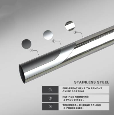 Bull Bar Kit-Stainless Steel-BB004919-SP-PLFR-Style:Skid Plate