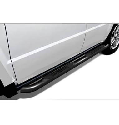 3in Side Steps-Black-9B110404A-Surface Finish:Powder-Coat