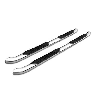 3in Side Steps-Stainless Steel-2015-2023 Ford F-150 SuperCrew/2022-2023 Ford F-150 Lightning SuperCrew/2017-2023 Ford F-250|F-350|F-450 Super Duty SuperCrew/2017-2023 Ford F-550 Super Duty SuperCrew|Black Horse Off Road