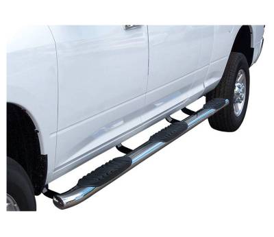 Extreme Wheel-to-Wheel Side Steps-Stainless Steel-GMSS-NL-19-Style:
