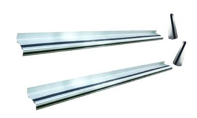 Commercial Running Boards-Aluminum-RUN102SS-Surface Finish:Polished