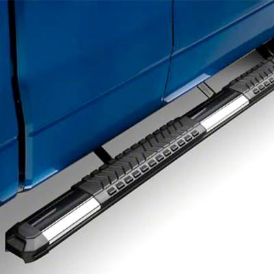 Cutlass Running Boards-Stainless Steel-RN-FOF1SCC-04-85-Surface Finish:Powder-Coat