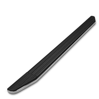 Premium Running Boards-Black-PR-F576-Surface Finish:Polished