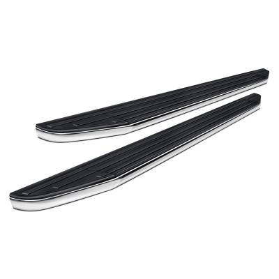 Premium Running Boards-Black-2005-2021 Nissan Frontier Extended Cab|Black Horse Off Road