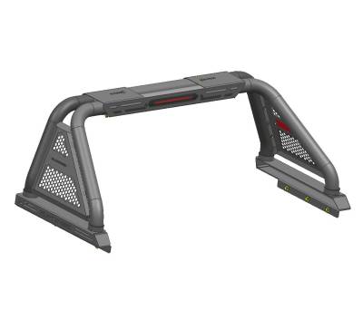 Classic Pro Roll Bar-Textured Black-RB01MT-Part Information: