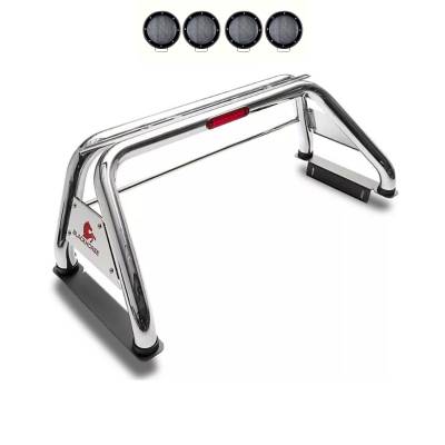 Classic Roll Bar Kit-Stainless Steel-RB002SS-PLFB