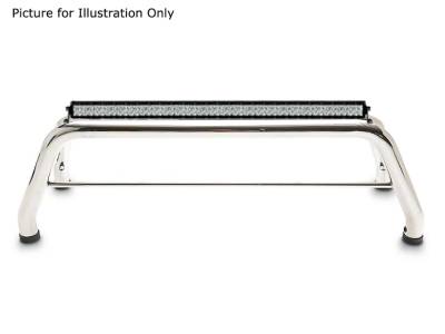 Classic Roll Bar Kit-Stainless Steel-RB003SS-KIT-Part Information:Includes 1 40in LED Light Bar