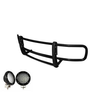 Spartan Grille Guard Kit-Black-17D501MA-PLFB-Style/Type:Modular