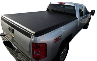 Premier Soft Tonneau Cover-Black-PRS-GM09-Style:TriFold