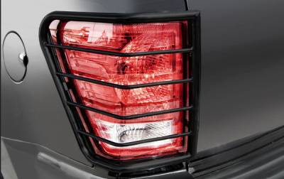 Tail Light Guards-Black-7DGDK05A-Material:Steel