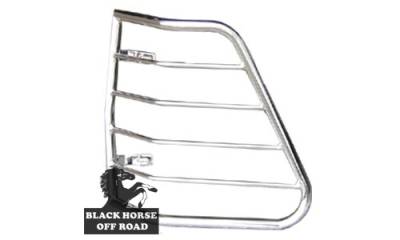 Tail Light Guards-Stainless Steel-2005-2010 Jeep Grand Cherokee|Black Horse Off Road