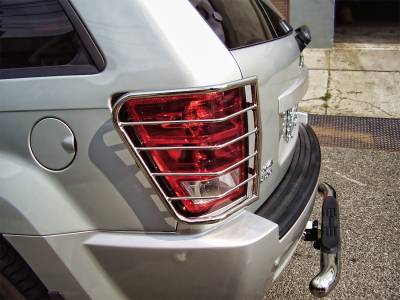 Tail Light Guards-Stainless Steel-7G080206SS-Material:Stainless Steel