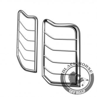 Tail Light Guards-Stainless Steel-7GHU010SS-Surface Finish:Polished