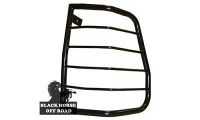 Tail Light Guards-Black-7GR15A-Material:Steel