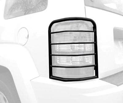 Tail Light Guards-Black-7JP406A-Material:Steel