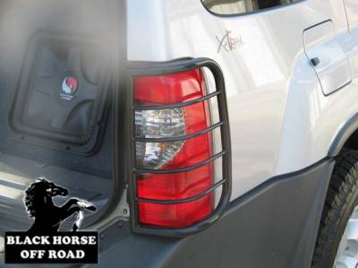 Tail Light Guards-Black-7NI15A-Material:Steel