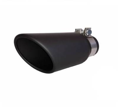 Black Horse Off Road - Muffler Tip-Black-All Cars, Trucks and SUVs( 3" inlet,4" outlet and 10" Length)|Black Horse Off Road - Image 17