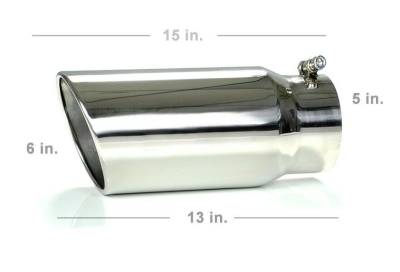 Muffler Tip-Stainless Steel-MT-SC05-SS-Material:Stainless Steel