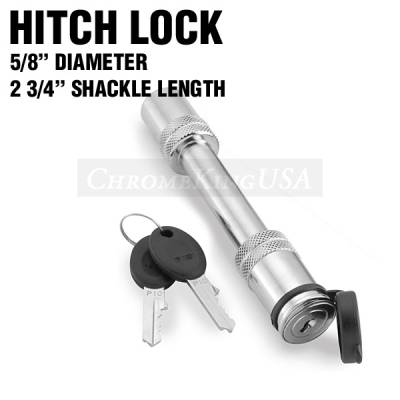 Hitch Lock-Stainless Steel-- Universal |Black Horse Off Road