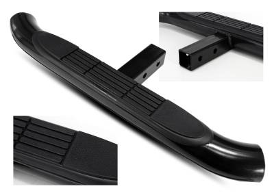 Rear Hitch Step-Black-HS36RA-Style: