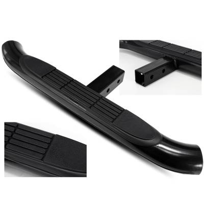 Rear Hitch Step-Black-HS36RA-Dimension:39x11x6 Inches