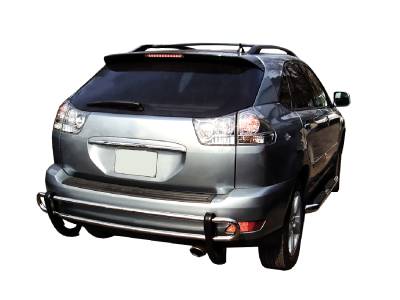 Rear Bumper Guard-Stainless Steel-8D091016SS-Surface Finish:Polished