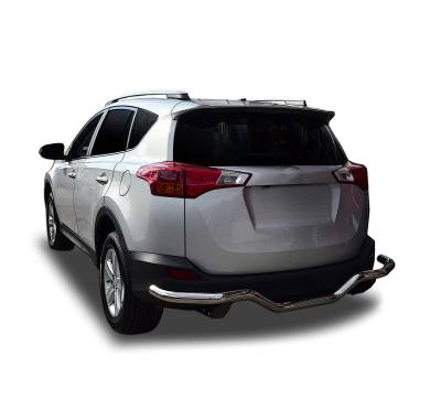 Rear Bumper Guard-Stainless Steel-8D093945SS-S-Surface Finish:Polished