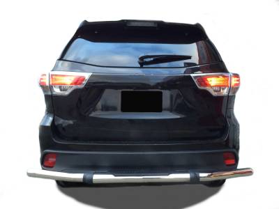 Rear Bumper Guard-Stainless Steel-8D091016SS-1-Material:Stainless Steel