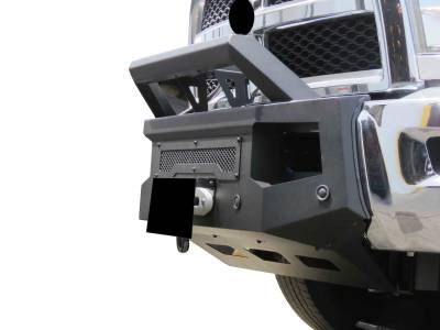 Armour III Heavy Duty Front Winch Bumper-Textured Black-AR3HD31NL-Material:Steel