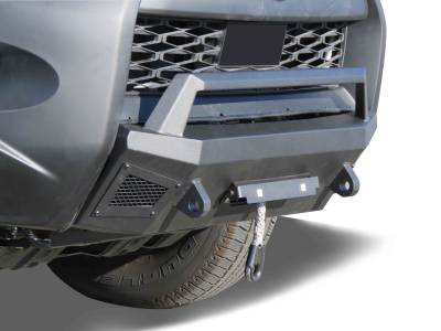 Armour III Heavy Duty Front Winch Bumper-Textured Black-AR3HD60NL-Material:Steel