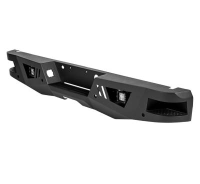 Armour Heavy Duty Rear Bumper Kit-Matte Black-ARB-F106-KIT-Part Information:Includes 1 set of 4in cube lights