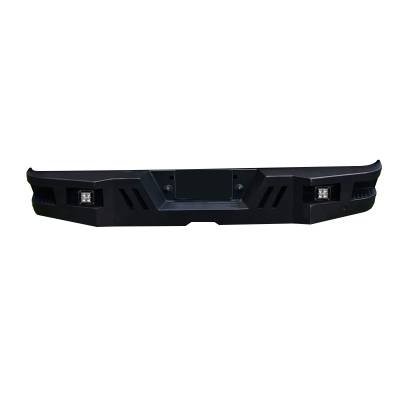 Armour Super Heavy Duty Rear Bumper-Matte Black-ARB-F209-KIT-Part Information:Includes 1 set of 4in cube lights