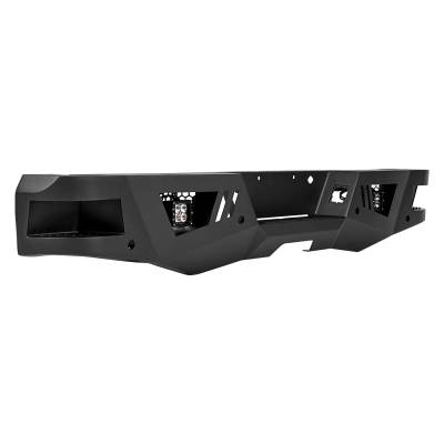 Armour Heavy Duty Rear Bumper Kit-Matte Black-ARB-SI16-KIT-Part Information:Includes 1 set of 4in cube lights