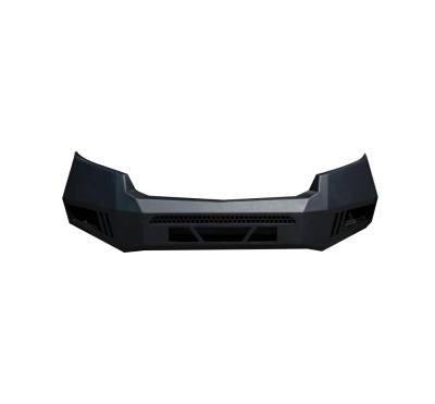 Armour Heavy Duty Front Bumper-Satin Black-AFB-CO15-Part Information:No lights included