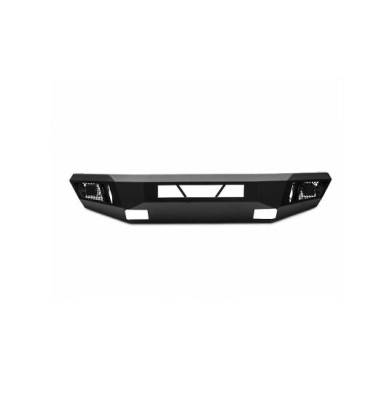Armour Heavy Duty Front Bumper-Matte Black-AFB-NITI-Part Information:No lights included