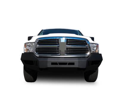 Armour Heavy Duty Front Bumper-Matte Black-AFB-RA13-Material:Steel