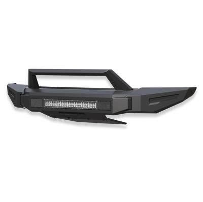 Armour II Heavy Duty Modular Front Bumper Kit-Matte Black-AFB-RA20-K1-Part Information:Includes 1 20in LED Light Bar, 2 sets of 4in cube lights