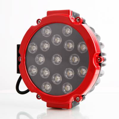 LED 7" Dia.Lights -Clear-PL2265R-LED 7" Dia.Lights -Clear-PL2265R-Style/Type:Spot and Flood