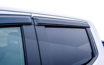 Black Horse Off Road - Black Horse Off Road [BHOR] |Tape On Raind Guard/Wind Deflectors|2015-2020 Cadillac Escalade ESV /2015-2023 Chevrolet Suburban  /2015-2020 GMC Yukon XL |Smoke,4Pcs|#140432 - Image 11