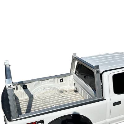 Black Horse Off Road - Base K2 Rack-6.5' Bed Silver Aluminum- All 3/4-ton trucks with 6.4ft to 6.7ft bed length|Black Horse off Road - Image 2