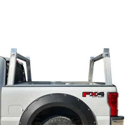 Black Horse Off Road - Base K2 Rack-6.5' Bed Silver Aluminum- All 3/4-ton trucks with 6.4ft to 6.7ft bed length|Black Horse off Road - Image 9