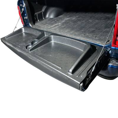 Black Horse TOTALINER High Quality ABS Tail Gate Seat for Poolside, Tailgating, Camping, Sporting Events, Picnic, Outdoor Concerts and Beach fits 2019-2024 Ram 1500|Black Horse off Road