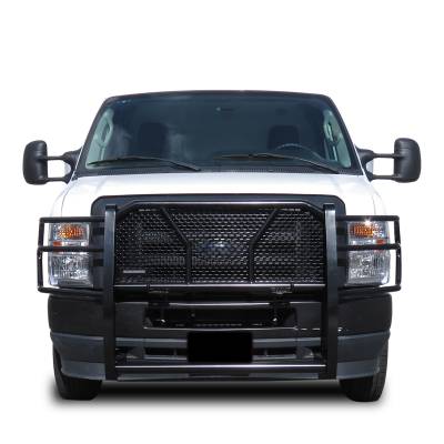 Black Horse Off Road - RUGGED HD Grille Guard-Black-2015-2024 Ford E-350/E-450|Black Horse Off Road - Image 6