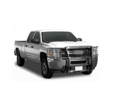 Black Horse Off Road - Grille Guard-Stainless Steel-2007-2013 Chevrolet Silverado 1500|Black Horse Off Road - Image 4