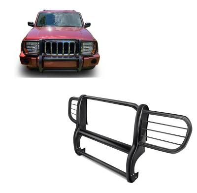 Grille Guard-Black-2006-2010 Jeep Commander|Black Horse Off Road