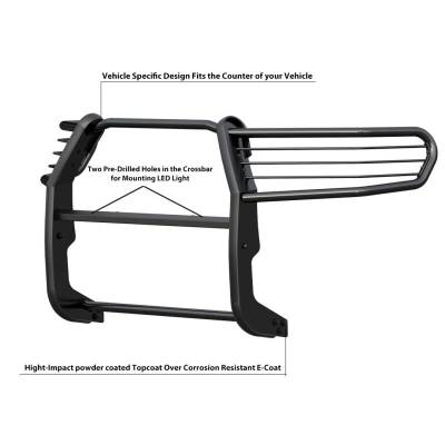 Black Horse Off Road - Grille Guard-Black-2016-2023 Toyota Tacoma|Black Horse Off Road - Image 5